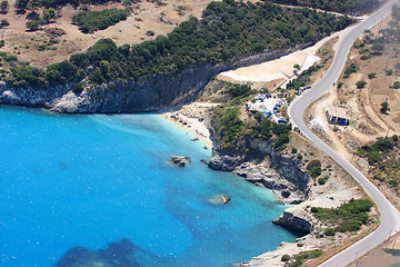 Image showing Overview on Zakynthos island