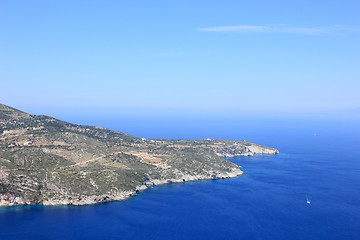 Image showing Overview on Zakynthos island