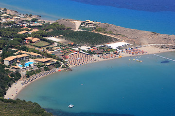 Image showing Overview on Zakynthos island