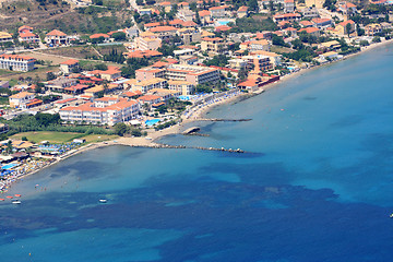 Image showing Overview on Zakynthos island