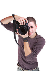 Image showing Portrait of male photographer 