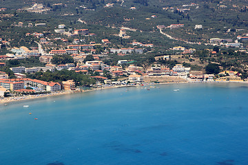 Image showing Overview on Zakynthos island