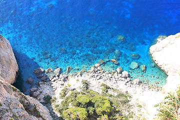 Image showing Deep blue sea 