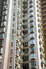 Image showing Apartment building in Hong kong 