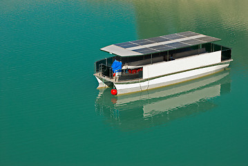 Image showing Solar boat