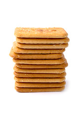 Image showing stack of cookies 