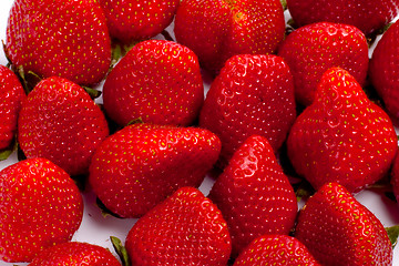 Image showing fresh strawberries