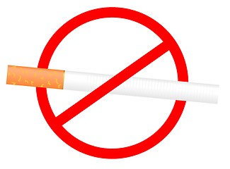 Image showing No Smoking sign 
