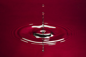 Image showing Red drop