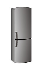 Image showing Realistic refrigerator