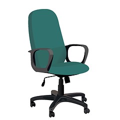 Image showing Realistic illustration office armchair