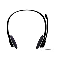 Image showing Realistic illustration of headset