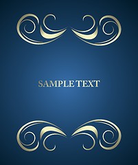Image showing Luxury card or invitation