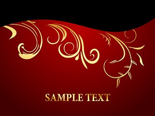 Image showing Luxury background card for design