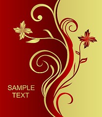 Image showing Beautiful abstract background with a pattern