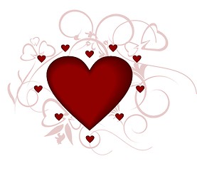 Image showing Heart, love, the Valentine's day