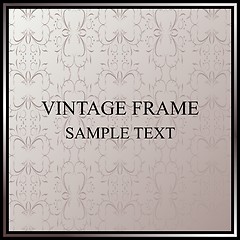 Image showing Vintage frame