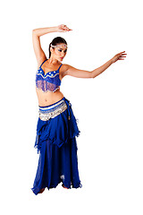 Image showing Arabic belly dancer