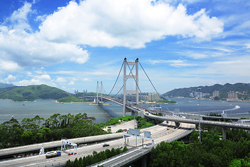 Image showing Tsing Ma Bridge