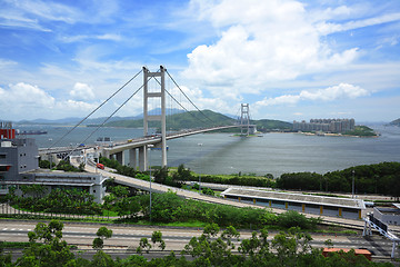 Image showing Tsing Ma Bridge