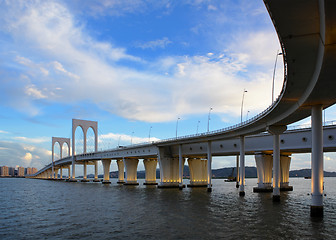 Image showing bridge in Macau