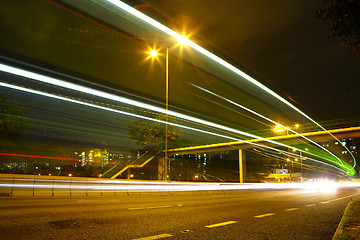 Image showing highway at night