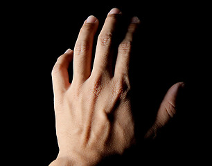 Image showing ghost hand