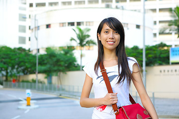 Image showing college student at campus