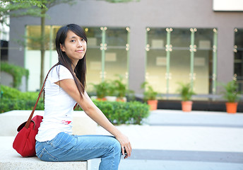 Image showing student at campus