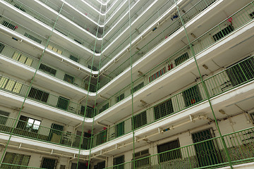 Image showing Hong Kong public housing apartment block