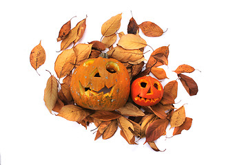 Image showing halloween pumpkins