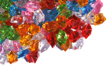 Image showing plastic diamonds 