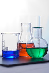 Image showing Laboratory glassware