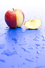 Image showing Apple slice