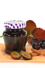 Image showing Plum jam