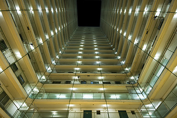 Image showing Hong Kong public housing apartment block 