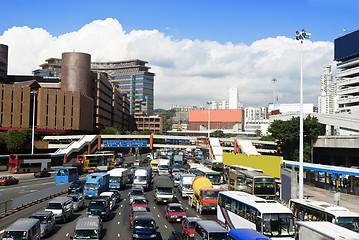 Image showing traffic jam