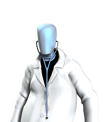 Image showing Faceless Doctor