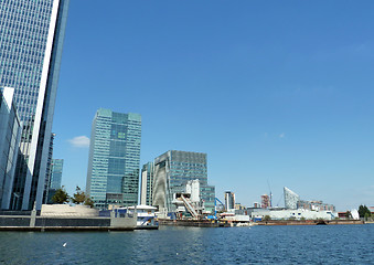 Image showing London Docklands Water View