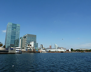 Image showing London Docklands Water View