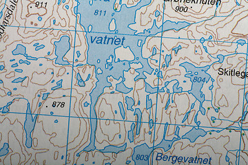 Image showing Map detail