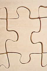 Image showing One jigsaw piece