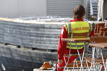 Image showing Ambulance driver