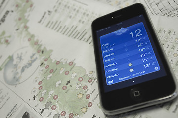 Image showing Weather report