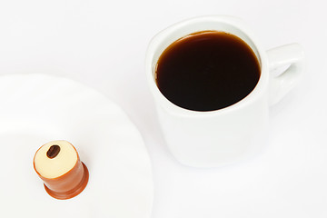 Image showing Coffee and chocolate 