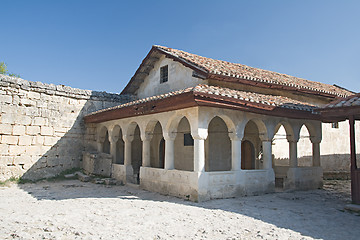 Image showing Ancient house in Chufut-Kale, Crimea