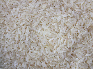 Image showing Long white rice