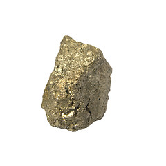 Image showing Piece of pyrite