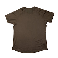 Image showing Brown t-shirt
