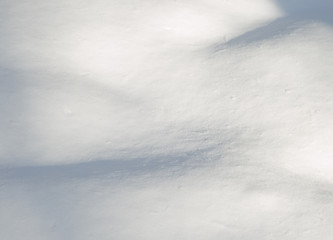 Image showing White snow